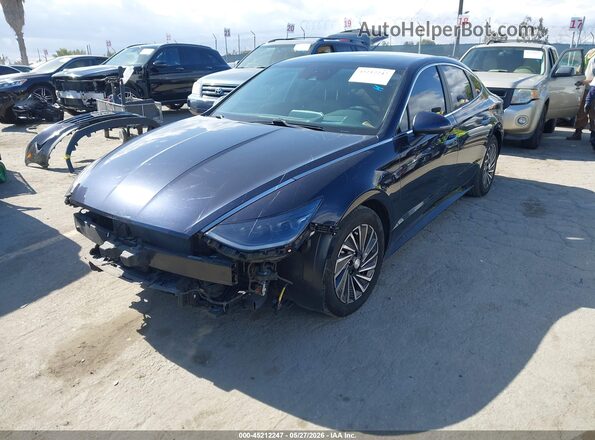 KMHL54JJ2MA033347 2021 HYUNDAI SONATA Gray 