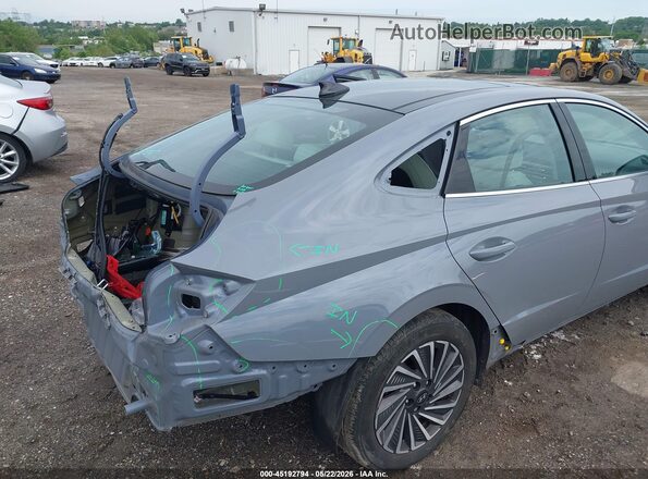 KMHL54JJ3RA092012 2024 HYUNDAI SONATA HYBRID Gray Widok z przodu