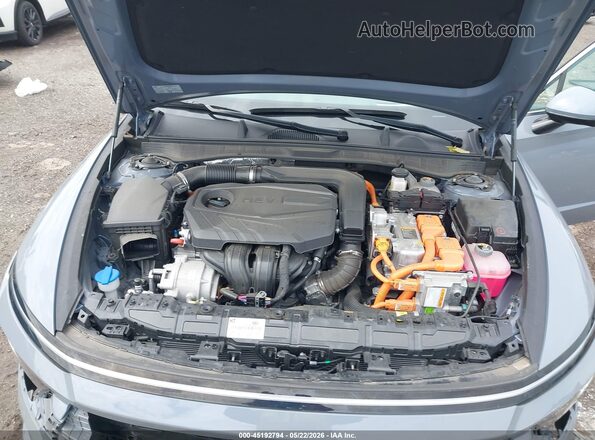 KMHL54JJ3RA092012 2024 HYUNDAI SONATA HYBRID Gray Widok z tyłu