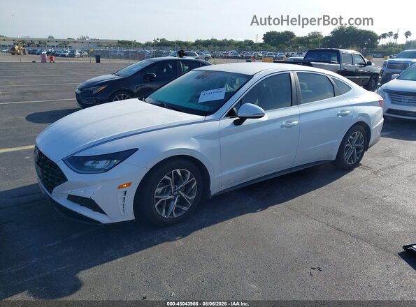 KMHL64JA0NA187988 2022 HYUNDAI SONATA Белый 
