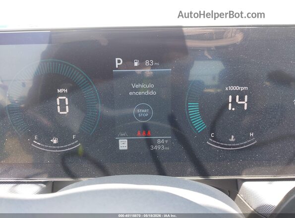KMHL64JA0TA540906 2026 HYUNDAI SONATA White Widok tylnych siedzeń