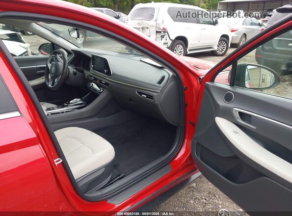 KMHL64JA2MA151914 2021 HYUNDAI SONATA Red Vista interior delantera