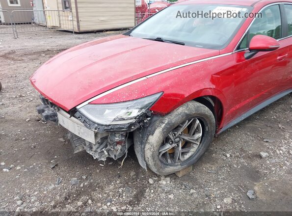 KMHL64JA2MA151914 2021 HYUNDAI SONATA Red Vista frontal