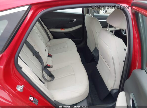 KMHL64JA2MA151914 2021 HYUNDAI SONATA Red Vista de la etiqueta del VIN