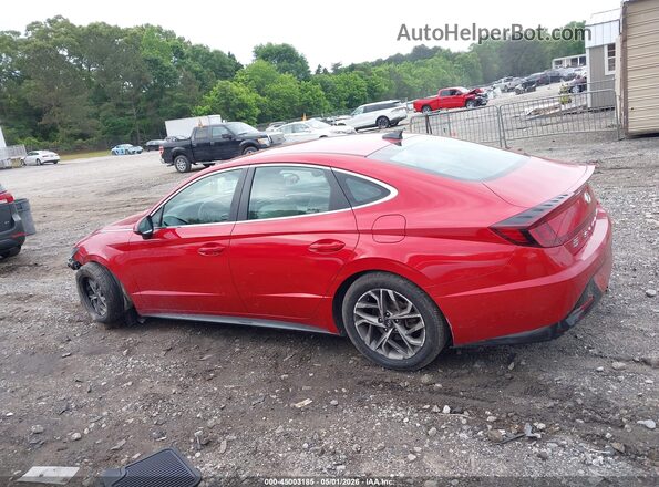 KMHL64JA2MA151914 2021 HYUNDAI SONATA Red Vista interior de 360 grados