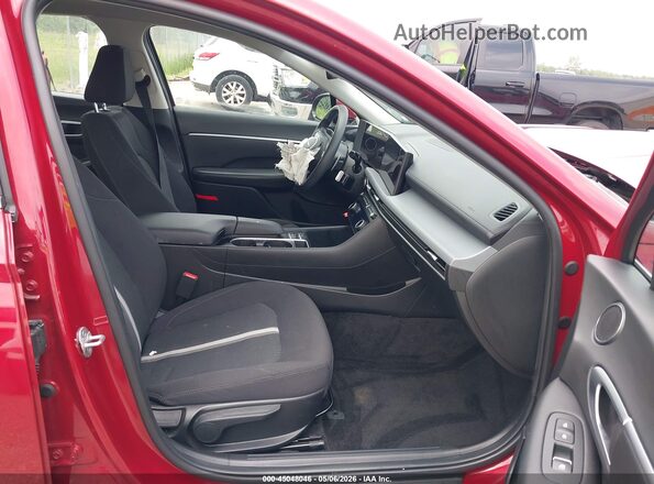 KMHL64JA2SA465754 2025 HYUNDAI SONATA Red Front interior view