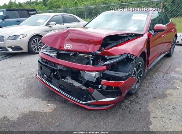 KMHL64JA2SA465754 2025 HYUNDAI SONATA Red Front view