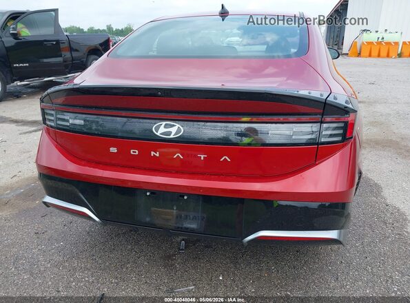 KMHL64JA2SA465754 2025 HYUNDAI SONATA Red 