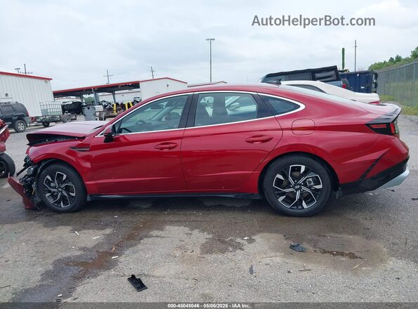 KMHL64JA2SA465754 2025 HYUNDAI SONATA Red 360 interior view