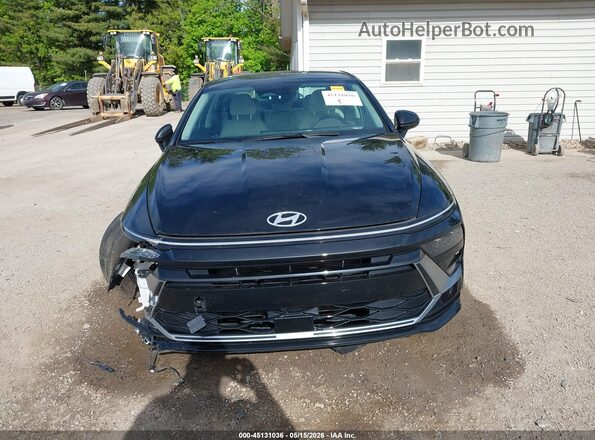 KMHL64JA2SA505881 2025 HYUNDAI SONATA Black Widok wnętrza z tyłu