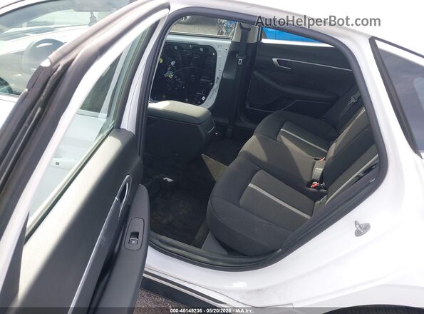 KMHL64JA3SA465858 2025 HYUNDAI SONATA White Vista de la etiqueta del VIN
