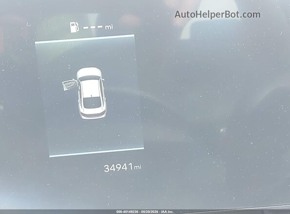 KMHL64JA3SA465858 2025 HYUNDAI SONATA White Vista de los asientos traseros