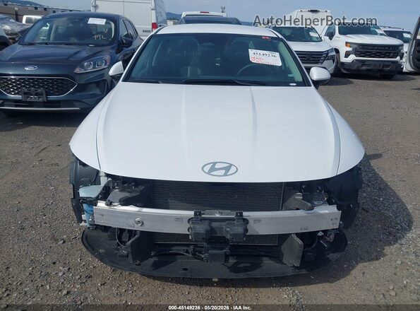 KMHL64JA3SA465858 2025 HYUNDAI SONATA White Vista del cuadro de instrumentos