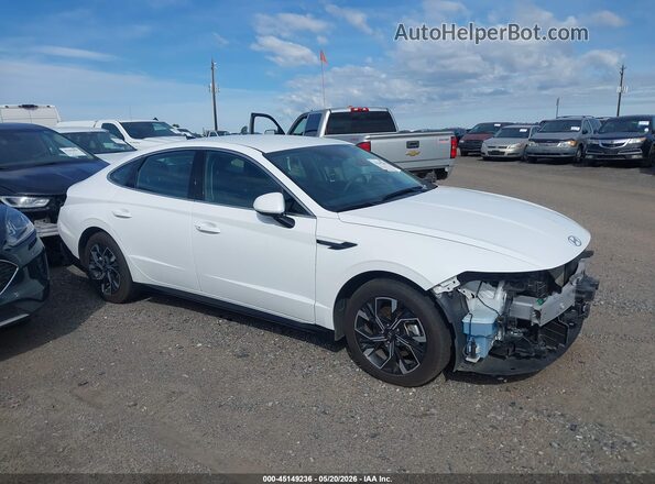 KMHL64JA3SA465858 2025 HYUNDAI SONATA White Vista interior trasera