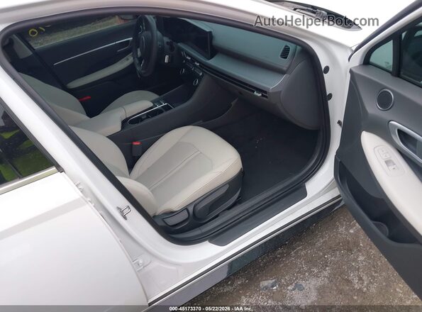 KMHL64JA6RA401775 2024 HYUNDAI SONATA White Սալոնի դիմացի տեսք