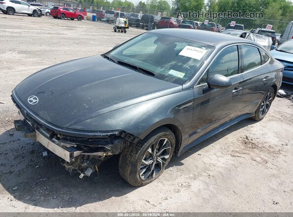 KMHL64JA8SA478783 2025 HYUNDAI SONATA Gray წინა მარცხენა ხედი სამი მეოთხედიდან