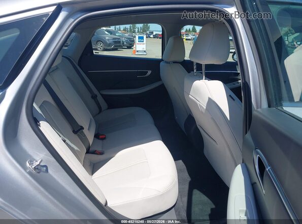 KMHL64JA8SA487323 2025 HYUNDAI SONATA Silver Vista de la etiqueta del VIN