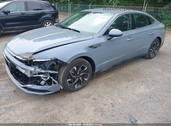 KMHL64JAXRA423214 2024 HYUNDAI SONATA Light Blue Передня ліва чверть
