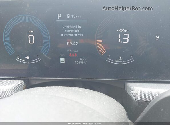 KMHL64JAXRA423214 2024 HYUNDAI SONATA Light Blue Вид задніх сидінь