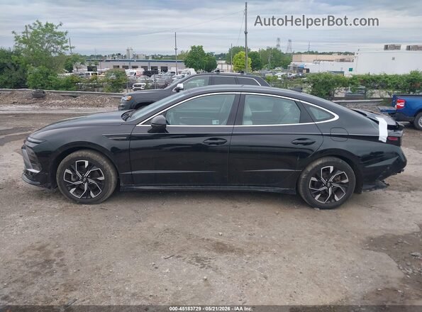 KMHL64JAXRA423357 2024 HYUNDAI SONATA Black Vista interior de 360 grados