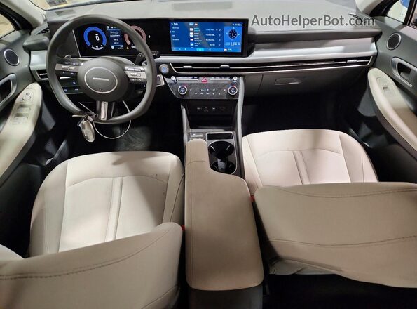 KMHL64JAXSA447566 2025 HYUNDAI SONATA Gray წინა პანელის ხედი