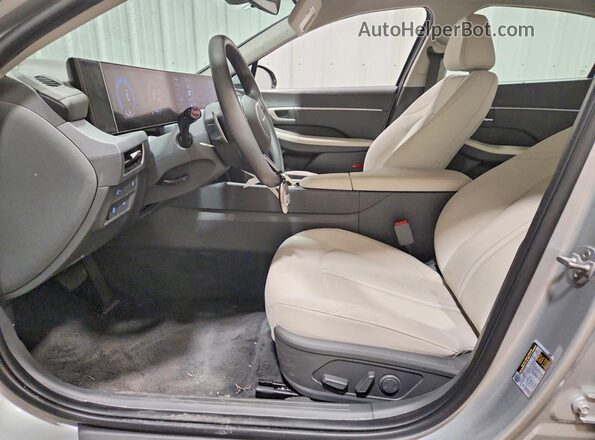 KMHL64JAXSA447566 2025 HYUNDAI SONATA Gray წინა სალონის ხედი