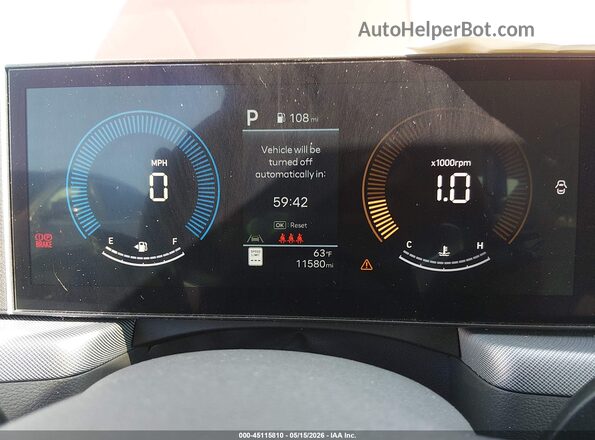 KMHL64JAXSA453111 2025 HYUNDAI SONATA Red Вид задніх сидінь