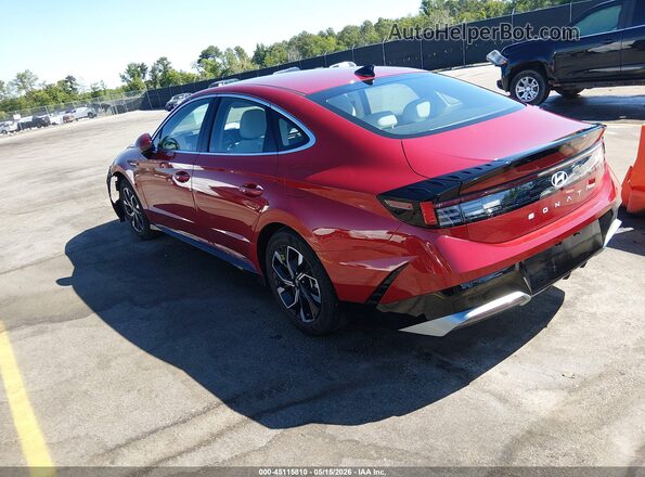KMHL64JAXSA453111 2025 HYUNDAI SONATA Red Задня ліва чверть