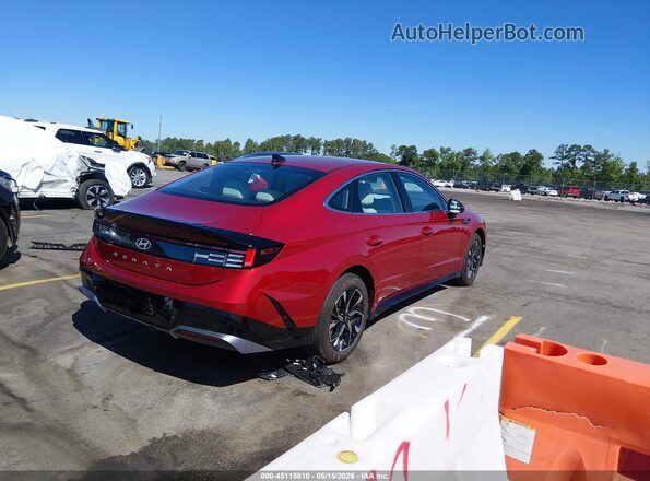 KMHL64JAXSA453111 2025 HYUNDAI SONATA Red Задня права чверть