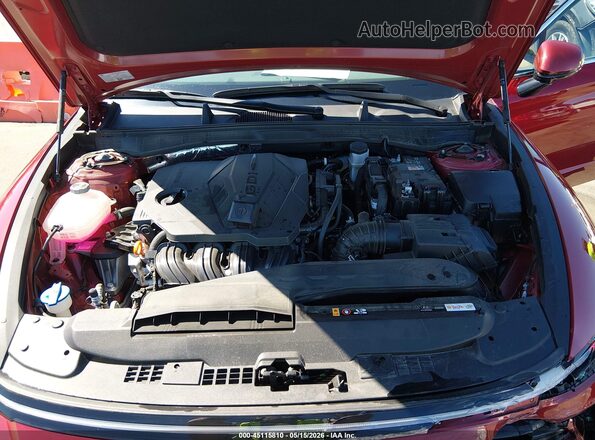 KMHL64JAXSA453111 2025 HYUNDAI SONATA Red Вид ззаду