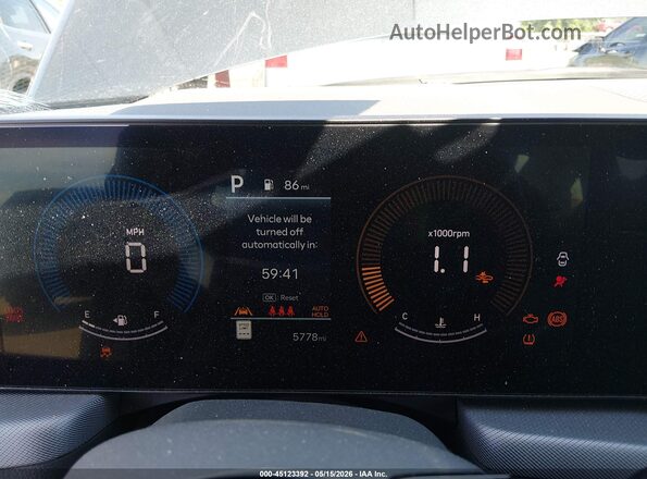 KMHL64JAXTA524812 2026 HYUNDAI SONATA Gray უკანა სავარძლების ხედი