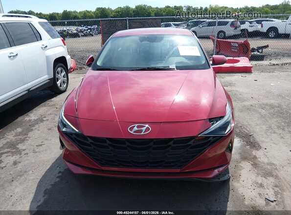 KMHLL4AG2MU121498 2021 HYUNDAI ELANTRA Red 