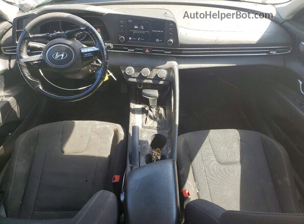 KMHLL4AG2MU173584 2021 HYUNDAI ELANTRA Black Widok deski rozdzielczej
