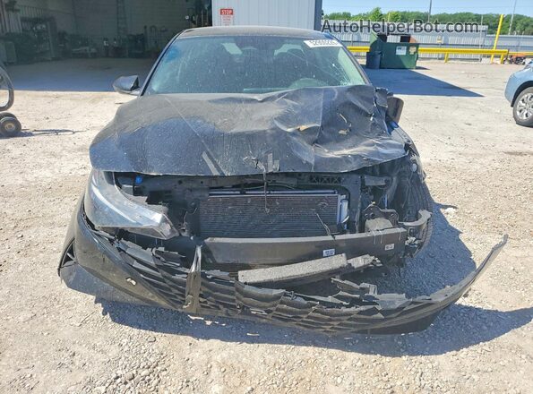KMHLL4AG2MU173584 2021 HYUNDAI ELANTRA Black Widok z przodu