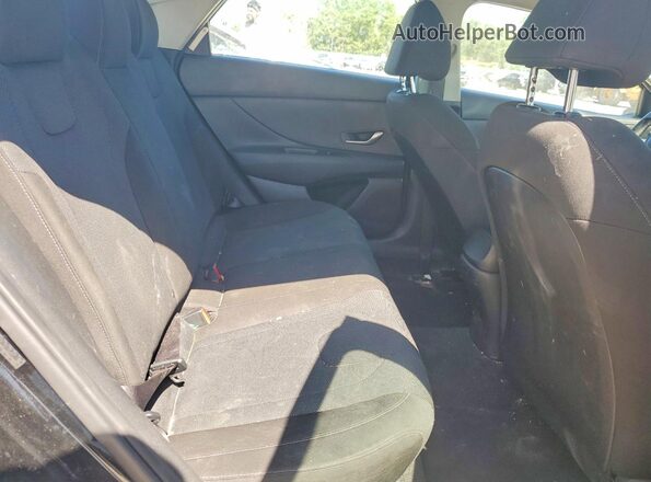 KMHLL4AG2MU173584 2021 HYUNDAI ELANTRA Black Widok tylnych siedzeń