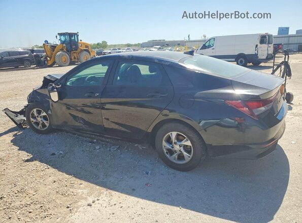 KMHLL4AG2MU173584 2021 HYUNDAI ELANTRA Black Tył lewy