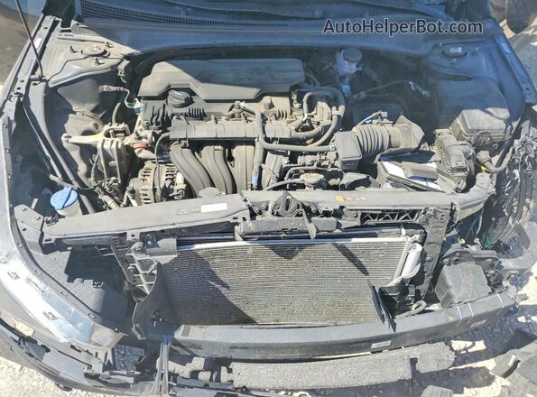 KMHLL4AG2MU173584 2021 HYUNDAI ELANTRA Black Widok wnętrza z tyłu