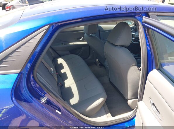 KMHLL4AG2PU455101 2023 HYUNDAI ELANTRA Blue Вид наклейки з VIN-кодом