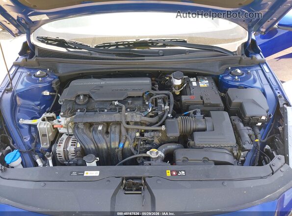 KMHLL4AG2PU455101 2023 HYUNDAI ELANTRA Blue Вид ззаду