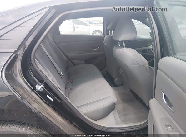 KMHLL4AG2PU549611 2023 HYUNDAI ELANTRA Black Widok naklejki z numerem VIN