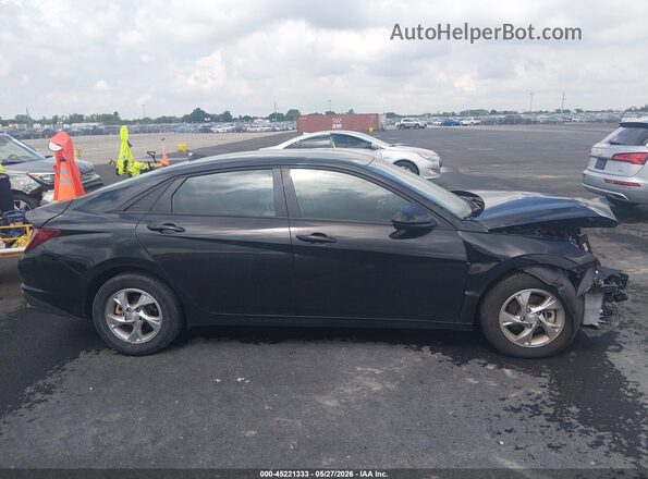 KMHLL4AG2PU549611 2023 HYUNDAI ELANTRA Black Widok wnętrza 360 stopni