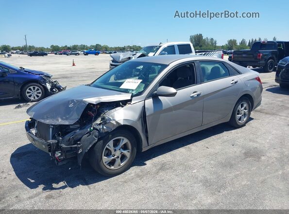 KMHLL4AG3MU181242 2021 HYUNDAI ELANTRA Серый Передняя левая четверть