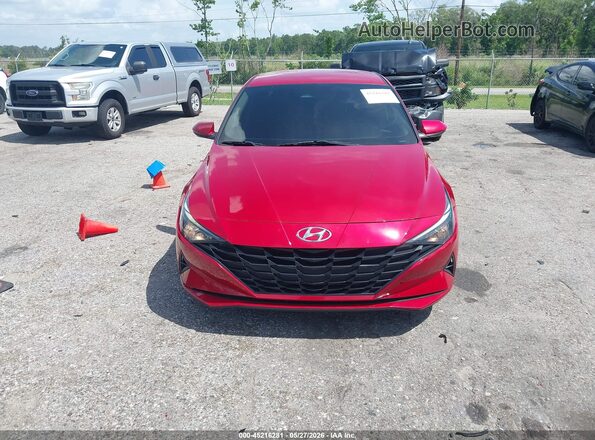KMHLL4AG3NU286820 2022 HYUNDAI ELANTRA Red 