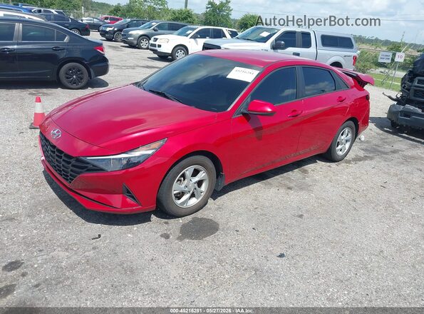 KMHLL4AG3NU286820 2022 HYUNDAI ELANTRA Red 