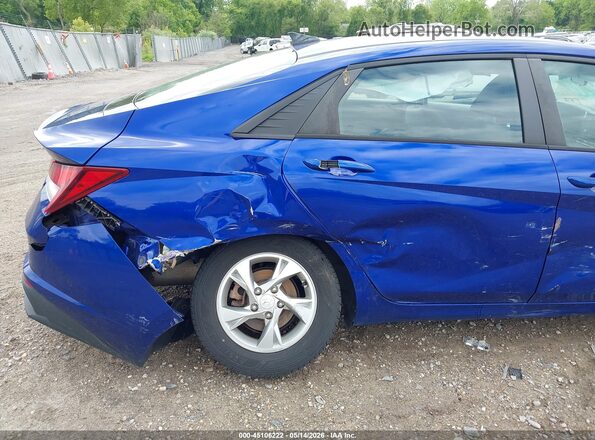 KMHLL4AG4MU131014 2021 HYUNDAI ELANTRA Blue წინა ხედი