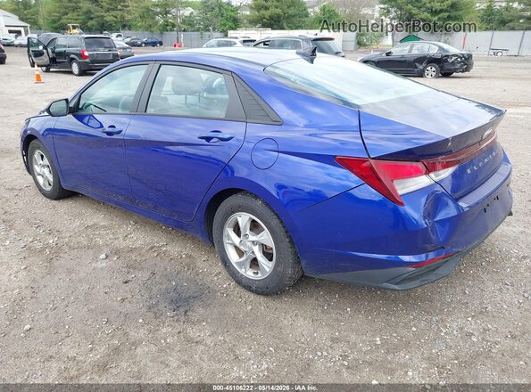 KMHLL4AG4MU131014 2021 HYUNDAI ELANTRA Blue უკანა მარცხენა