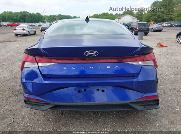KMHLL4AG4MU131014 2021 HYUNDAI ELANTRA Blue 