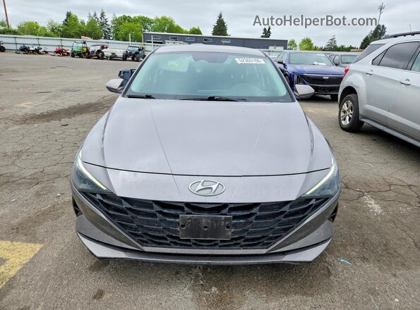 KMHLL4AG4NU348368 2022 HYUNDAI ELANTRA Gray 