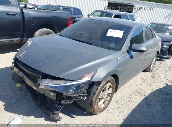 KMHLL4AG5PU574499 2023 HYUNDAI ELANTRA Серый Передняя левая четверть