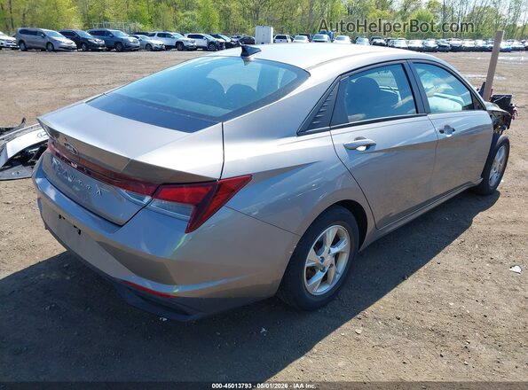 KMHLL4AG6MU067462 2021 HYUNDAI ELANTRA Silver უკანა მარჯვენა